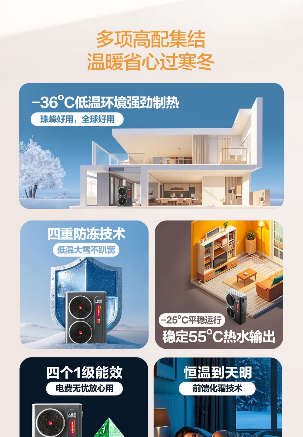 空氣能,太陽能,熱水器