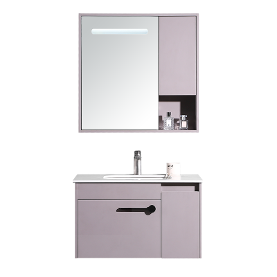 太陽雨浴室柜/主柜/鏡柜/巖板/多層實木/油漆/雷達LED智能鏡/YD1005