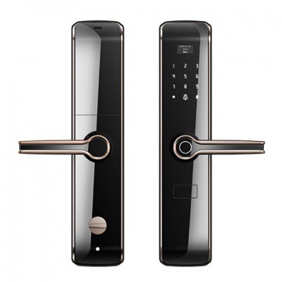 太陽雨智能鎖/紅古銅鋅合金/5種開鎖/防撬報警/鋼體鎖芯/ZW0004