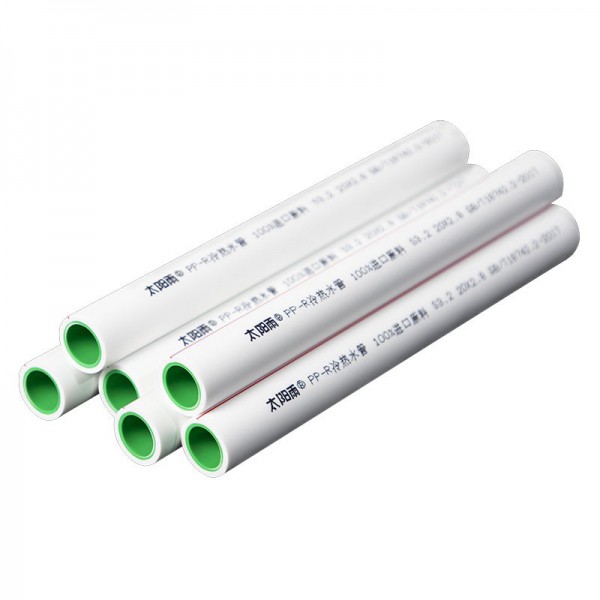 太陽雨PPR管材/雙色（外白內綠）/綠色（青草綠）/精英白（白色）