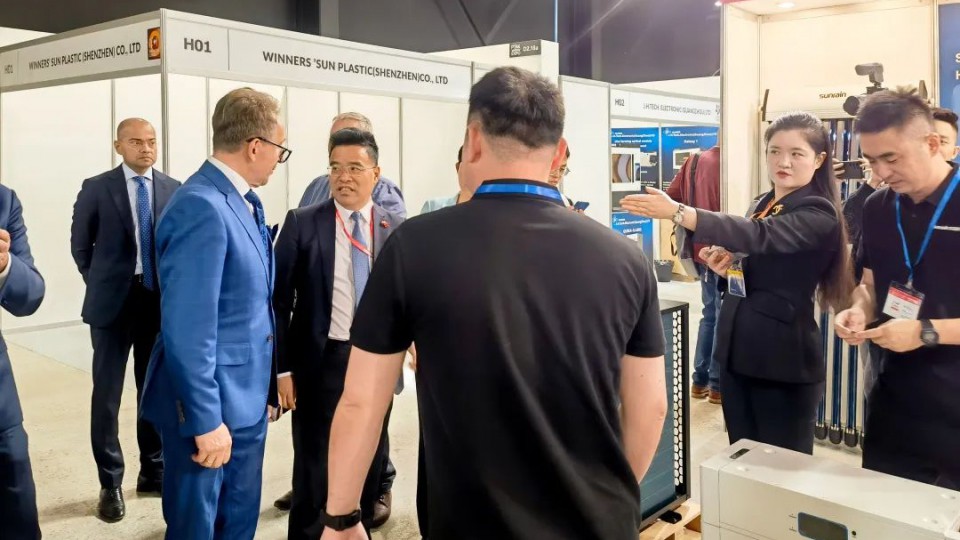 太陽雨空氣能亮相2023中國（波蘭）貿易博覽會